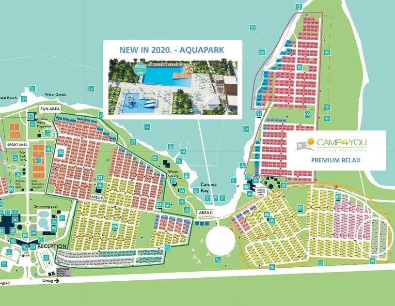 Mobile Homes Premium Relax Park Umag By Camp4You カリガドル エクステリア 写真